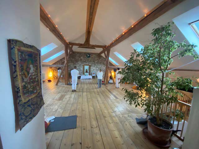 Austria AlpenRetreat meditation hall